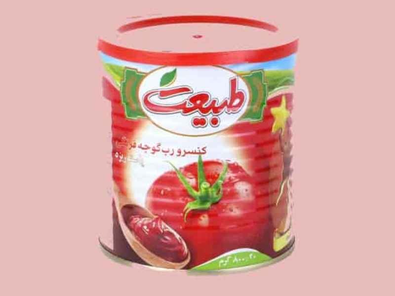 خرید و قیمت  رب گوجه فرنگی طبیعت + فروش صادراتی